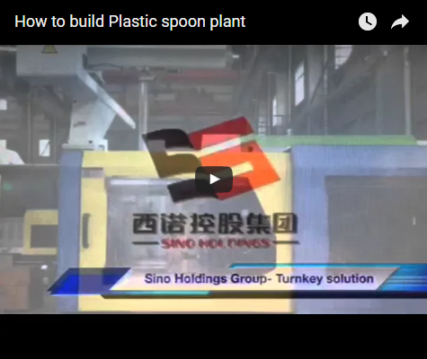 How to build Plastic spoon plant