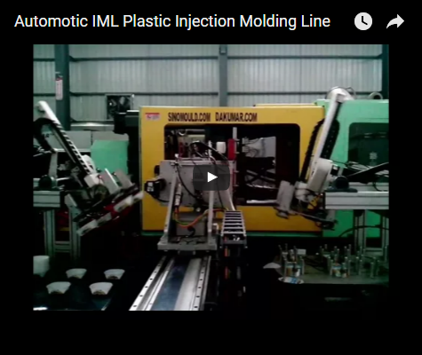Automatic IML ice cream container production line