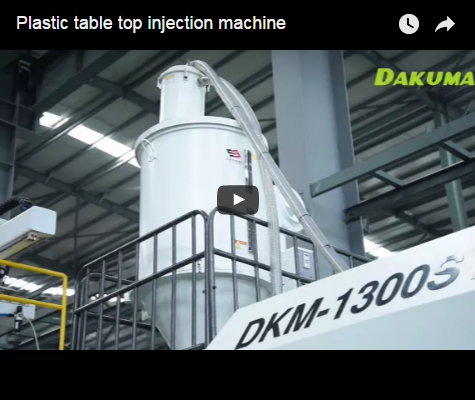 Plastic table top injection machine