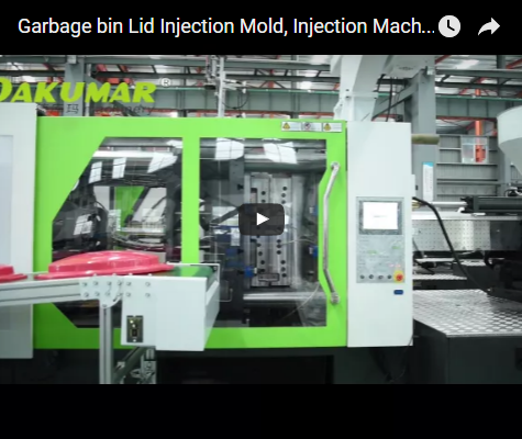Garbage bin Lid Injection Mold, Injection Machine, Plastic Injection Molding Line